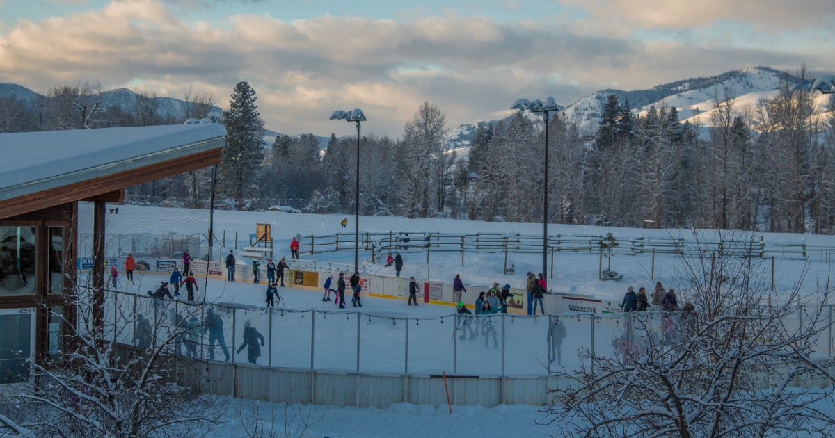 Winthrop Ice Rink is open for winter