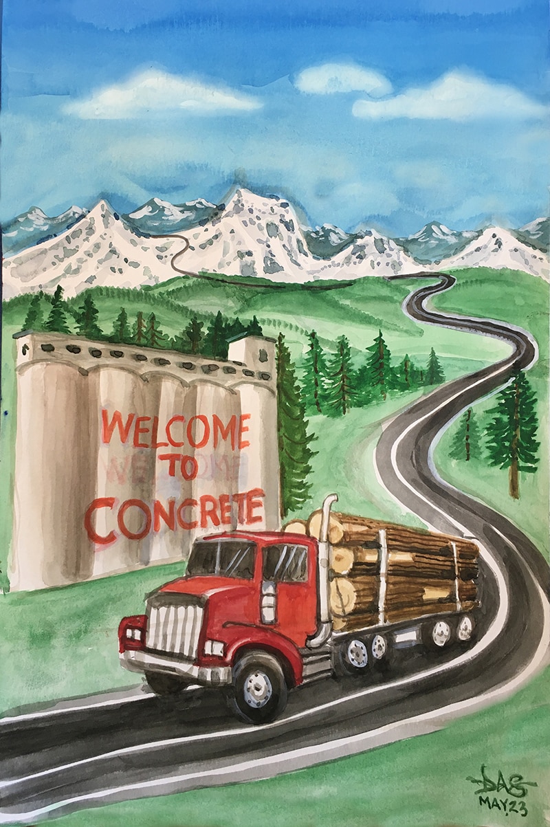 Cascade Days in Concrete