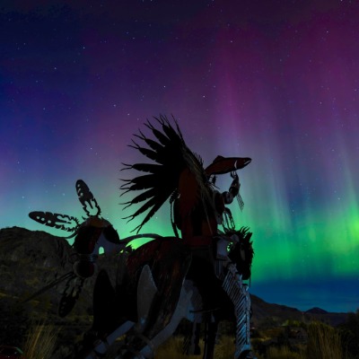 Beebe Springs Northern Lights