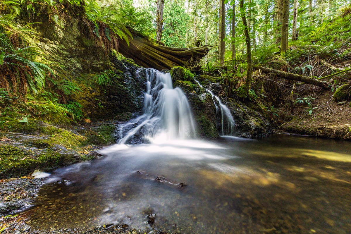 Cascade Falls on Orcas Island