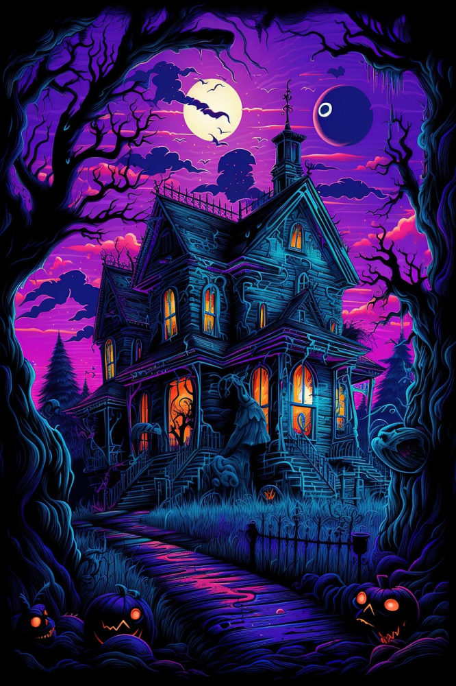 Concrete Haunted House