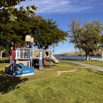 Memorial Park steamboat playground Pateros
