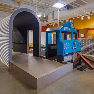 Childrens Museum of Skagit County-train