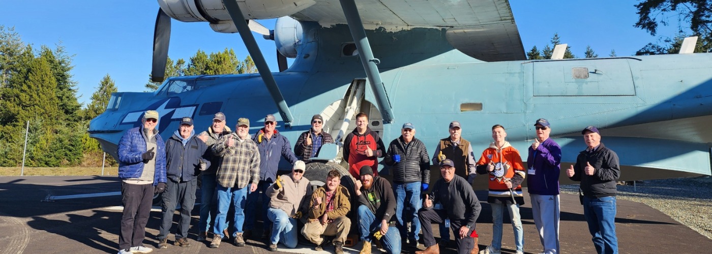 PNWNAM PYB-5A Catalina on moving day