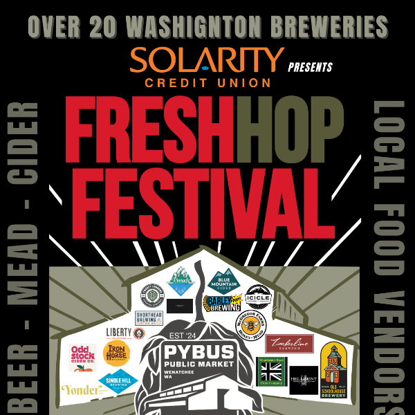 Fresh Hop Festival at Pybus Public Market September 26