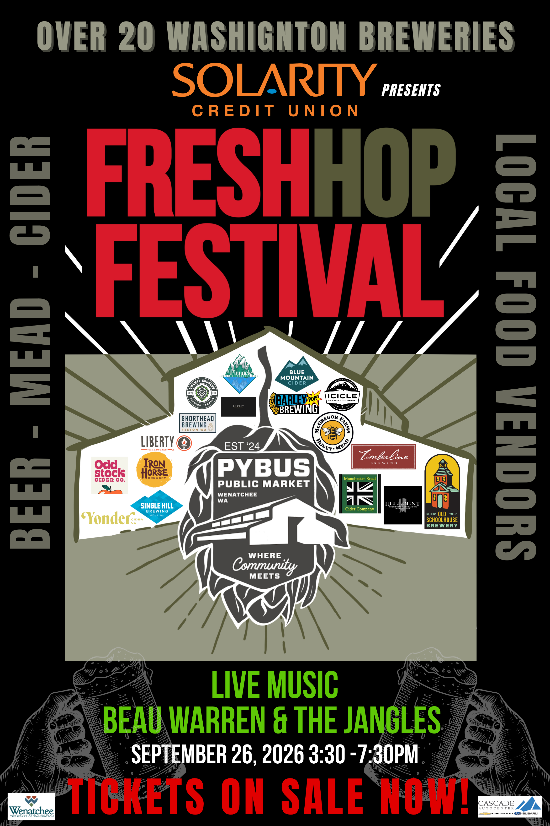 Fresh Hop Festival at Pybus Public Market September 26