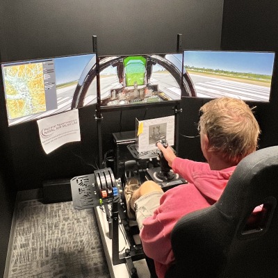 Pacific Northwest Naval Air Museum Flight Simulator